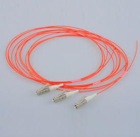 LC/UPC multi-mode 62.5/125 simplex 2.0mm orange LSZH optical fiber pigtail