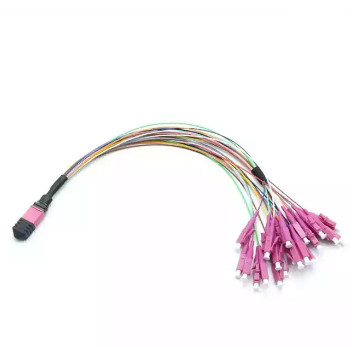 Om3 om4 OM5 8/12/24f G657a1 LC - MPO/MTP Fiber Optic Patch Cord