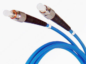 Customized Armored Fiber Optic Patch Cord FC / SC / ST / LC Connector