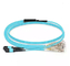 8-24 Fibers MTP-12 LC/SC/FC/ST OM3 50/125 MM US Conec MTP Elite Breakout Cable