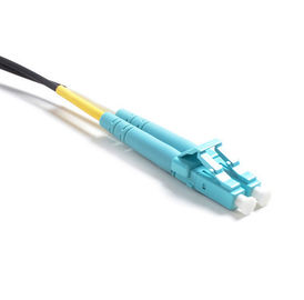 Drop Cable Corning Optical Fiber Patch Cord LC/UPC To LC/UPC OM3 50/125 Duplex 3Mtrs LSZH
