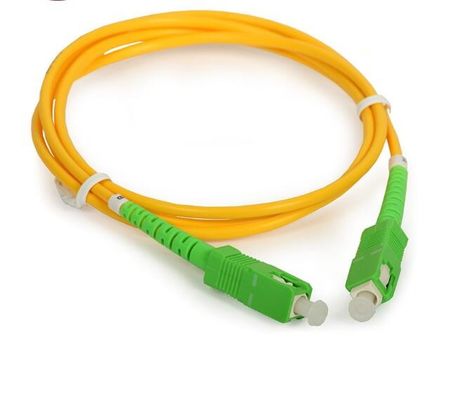 1m Single Mode SIMPLEX 9/125um Fiber Optic Patch Cords