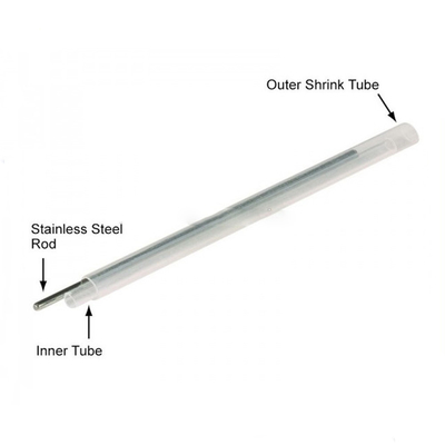 60mm 45mm Heat Shrinkable Sleeve 0.03dB Fiber Optics Accessories