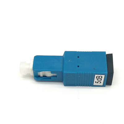 High Return Male to Female Fiber Optic 5dB SC APC Attenuator