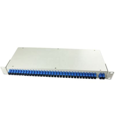 19" 1U 2U Fiber Optical 1x64 Rack Mount Patch Panels