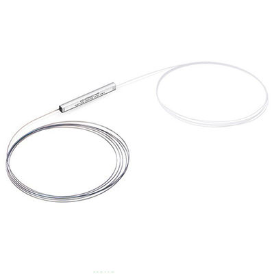 1 x2 Fiber Optic Splitter without connectors, Steel Tube package, 0.9mm cable