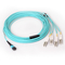 Fiber Optic Patch Cord 1M LC OM3 / OM4 8 / 12 / 24f G657A1 MPO / MTP