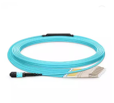 8-24 ίνες mtp-12 καλώδιο ξεμπλοκαρίσματος ΚΚ US Conec MTP ελίτ LC/SC/FC/ST OM3 50/125