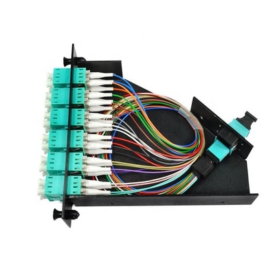 6 X LC Duplex SM OM3 50/125 MPO MTP Τερματικό Κουτί