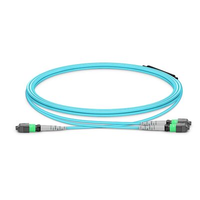 Ποιότητα Καλώδιο MTP Breakout με 8° APC Endface, OFNP Fire Safety-Rated, και 0,35dB Low IL για σύνδεση δεδομένων υψηλής ταχύτητας Εργοστάσιο
